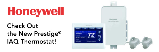 Check Out the New Prestige® IAQ Thermostat Check Out the New Prestige® IAQ Thermostat