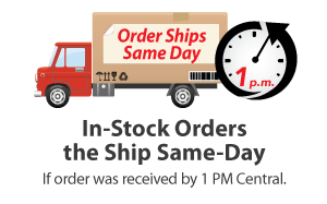 In-Stock Items Ship Same Day